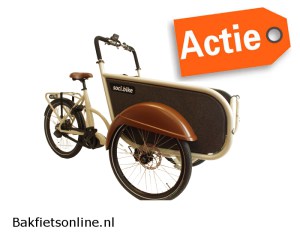 Soci.Bike - Family Cargo - KiezelGrijs - Bakfietsonline